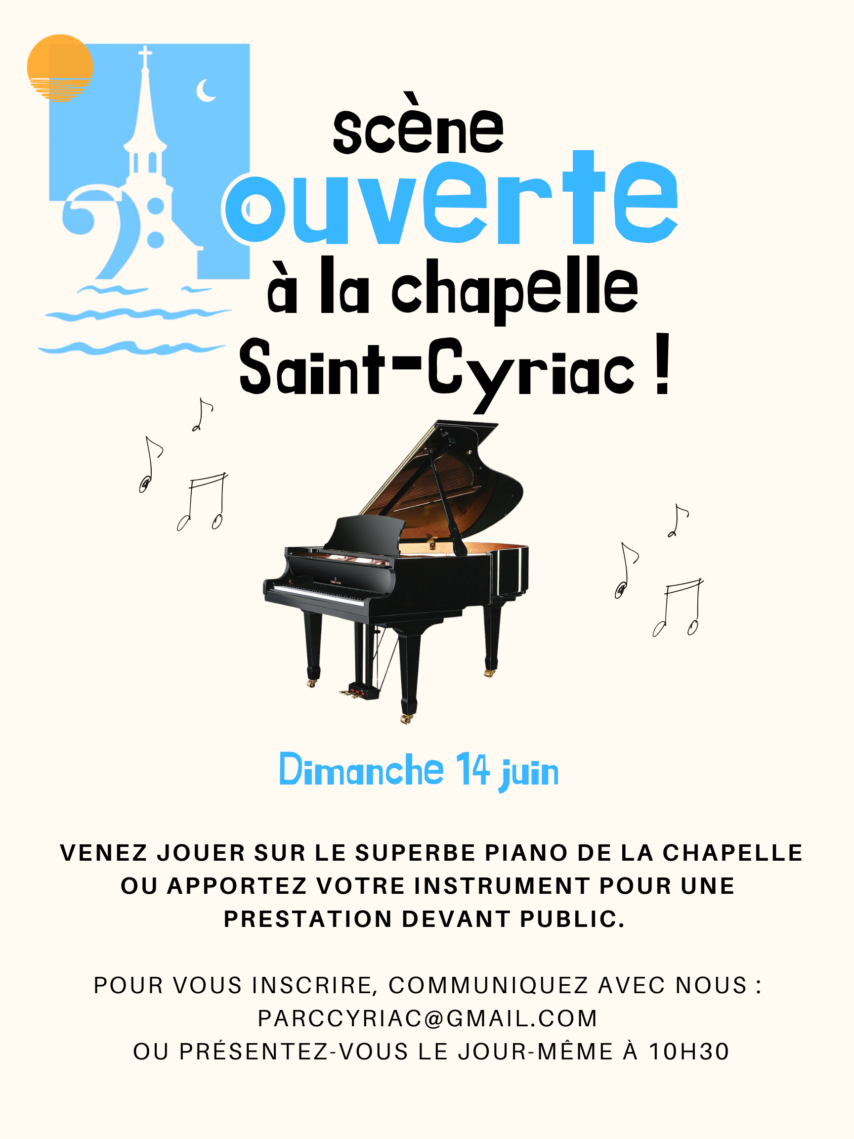 Scène ouverte - La chapelle Saint-Cyriac